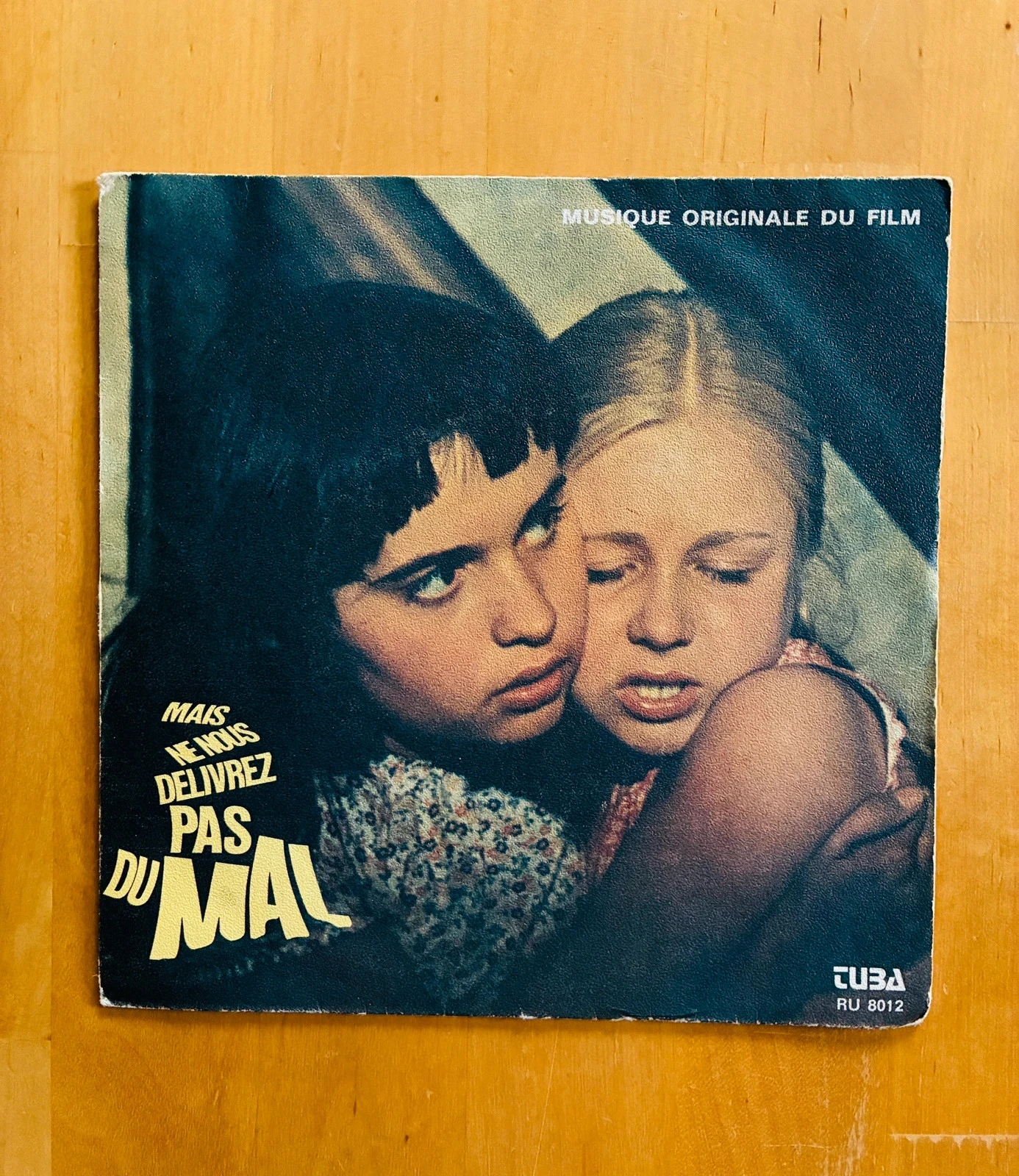 Disque vinyle 45T ost Mais ne nous délivrez pas du mal.